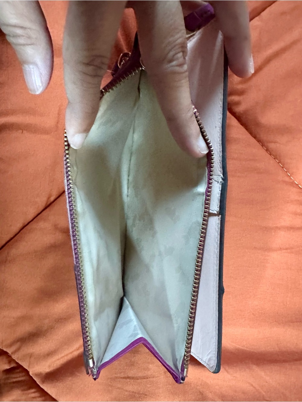 Playful Purple Wallet with Dog Motif - Picture 6 of 7